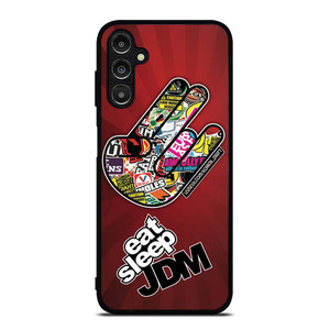 EAT SLEEP JDM LOGO Samsung Galaxy A14 Case Cover