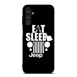 EAT SLEEP JEEP ART Samsung Galaxy A14 Case Cover EAT SLEEP JEEP ART Samsung Galaxy A14 Case Cover