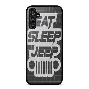 EAT SLEEP JEEP LOGO Samsung Galaxy A14 Case Cover EAT SLEEP JEEP LOGO Samsung Galaxy A14 Case Cover