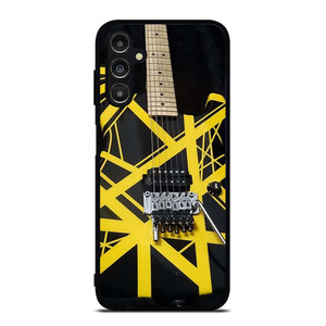 EDDIE VAN HALEN GUITAR YELLOW Samsung Galaxy A14 Case Cover