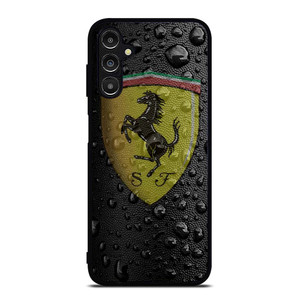 FERRARI DROP WATER BLACK Samsung Galaxy A14 Case Cover
