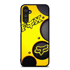 FOX RACING YELLOW METAL Samsung Galaxy A14 Case Cover