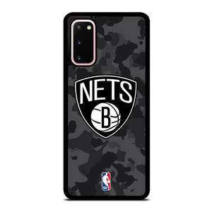 BROOKLYN NETS BLACK CAMO Samsung Galaxy S20 Case Cover BROOKLYN NETS BLACK CAMO Samsung Galaxy S20 Case Cover