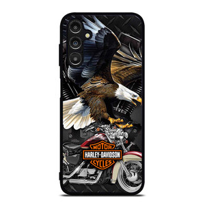 HARLEY DAVIDSON EAGLE METAL LOGO Samsung Galaxy A14 Case Cover