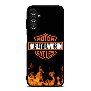 HARLEY DAVIDSON FIRE LOGO Samsung Galaxy A14 Case Cover