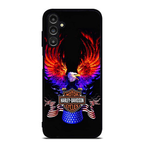 HARLEY DAVIDSON FLAME SWING Samsung Galaxy A14 Case Cover HARLEY DAVIDSON FLAME SWING Samsung Galaxy A14 Case Cover