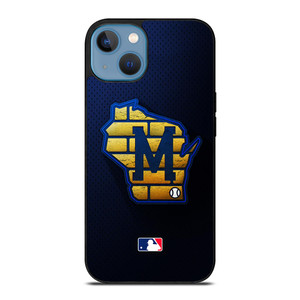 MILWAUKEE BREWERS MLB BASEBALL ICON iPhone 13 Case Cover MILWAUKEE BREWERS MLB BASEBALL ICON iPhone 13 Case Cover