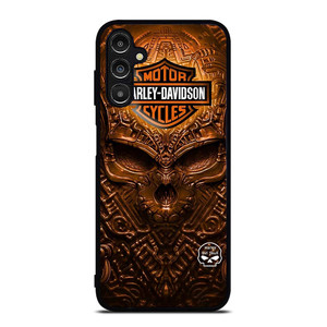HARLEY DAVIDSON SKULL METAL MOTOR Samsung Galaxy A14 Case Cover