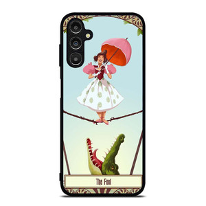 HAUNTED MANSION TIGHTROPE GIRL THE FOOL Samsung Galaxy A14 Case Cover