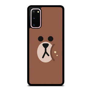 BROWN LINE FRIENDS Samsung Galaxy S20 Case Cover