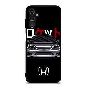 HONDA CIVIC RETRO DRAWING Samsung Galaxy A14 Case Cover