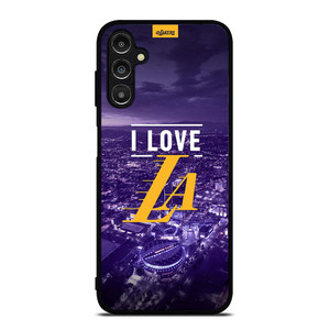 I LOVE LA LAKERS NBA LOGO Samsung Galaxy A14 Case Cover