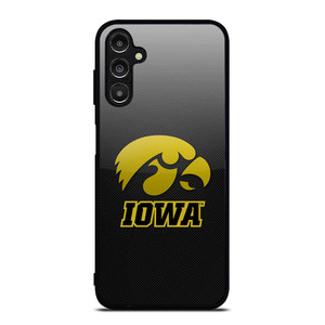 IOWA HAWKEYES CARBON Samsung Galaxy A14 Case Cover