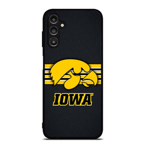 IOWA HAWKEYES STRIPE LOGO Samsung Galaxy A14 Case Cover
