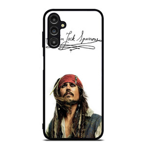 JACK SPARROW SIGNATURE PIRATES OF THE CARIBBEAN  Samsung Galaxy A14 Case Cover