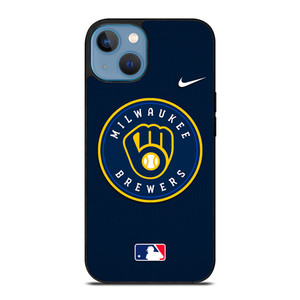 MILWAUKEE BREWERS MLB BASEBALL NIKE iPhone 13 Case Cover MILWAUKEE BREWERS MLB BASEBALL NIKE iPhone 13 Case Cover