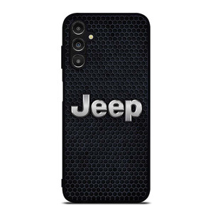 JEEP BLACK METAL LOGO Samsung Galaxy A14 Case Cover JEEP BLACK METAL LOGO Samsung Galaxy A14 Case Cover
