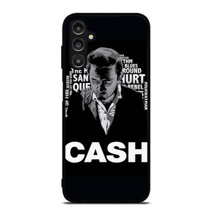 JOHNNY CASH MIDDLE CLIPART Samsung Galaxy A14 Case Cover
