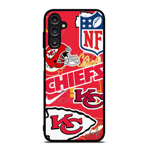 KANSAS CITY CHIEFS NFL STICKER BOMB Samsung Galaxy A14 Case Cover