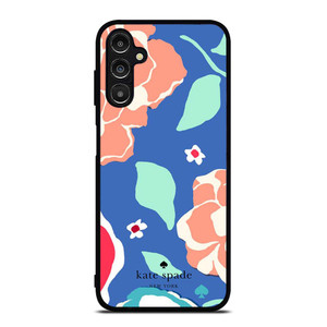KATE SPADE NEW YORK BLUE FLORAL Samsung Galaxy A14 Case Cover KATE SPADE NEW YORK BLUE FLORAL Samsung Galaxy A14 Case Cover