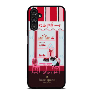 KATE SPADE NEW YORK CAFE Samsung Galaxy A14 Case Cover KATE SPADE NEW YORK CAFE Samsung Galaxy A14 Case Cover