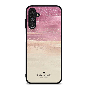 KATE SPADE NEW YORK ROSE GOLD GLITTER Samsung Galaxy A14 Case Cover KATE SPADE NEW YORK ROSE GOLD GLITTER Samsung Galaxy A14 Case Cover