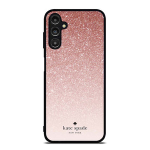KATE SPADE NEW YORK ROSE WHITE GLITTER Samsung Galaxy A14 Case Cover KATE SPADE NEW YORK ROSE WHITE GLITTER Samsung Galaxy A14 Case Cover