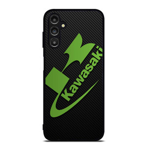 KAWASAKI MOTOR LOGO CARBON Samsung Galaxy A14 Case Cover
