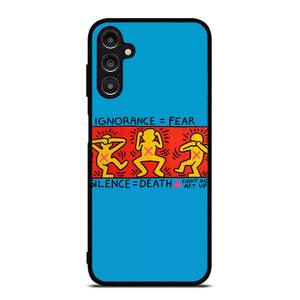 KEITH HARING SILENCE DEATH Samsung Galaxy A14 Case Cover