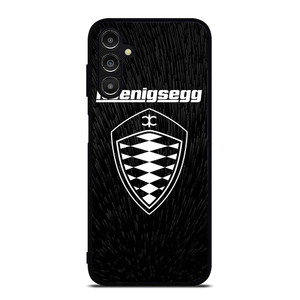 KOENIGSEGG LOGO BLACK PATTERN Samsung Galaxy A14 Case Cover
