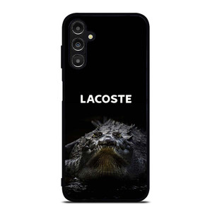 LACOSTE CROCODILE BLACK Samsung Galaxy A14 Case Cover LACOSTE CROCODILE BLACK Samsung Galaxy A14 Case Cover