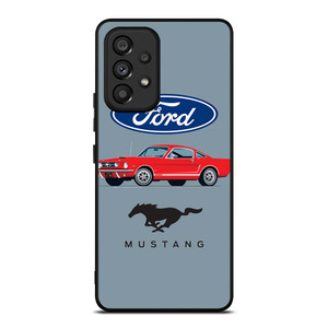 1965 FORD MUSTANG ILLUSTRATION Samsung Galaxy A53 Case Cover