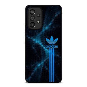 ADIDAS LOGO ABSTRACT BLUE LIGHT Samsung Galaxy A53 Case Cover