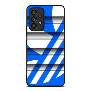 ADIDAS SLICED LOGO BLUE Samsung Galaxy A53 Case Cover ADIDAS SLICED LOGO BLUE Samsung Galaxy A53 Case Cover