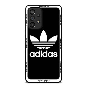 ADIDAS TREFOIL ROUND BLACK Samsung Galaxy A53 Case Cover ADIDAS TREFOIL ROUND BLACK Samsung Galaxy A53 Case Cover