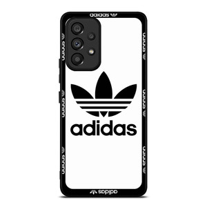 ADIDAS TREFOIL ROUND WHITE Samsung Galaxy A53 Case Cover ADIDAS TREFOIL ROUND WHITE Samsung Galaxy A53 Case Cover