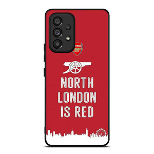 ARSENAL NORTH LONDON IS RED 2 Samsung Galaxy A53 Case Cover ARSENAL NORTH LONDON IS RED 2 Samsung Galaxy A53 Case Cover