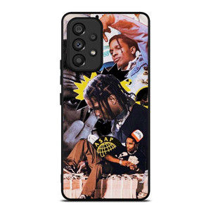ASAP ROCKY RAPPER COLLAGE Samsung Galaxy A53 Case Cover