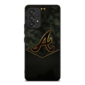 ATLANTA BRAVES EMBLEM Samsung Galaxy A53 Case Cover ATLANTA BRAVES EMBLEM Samsung Galaxy A53 Case Cover