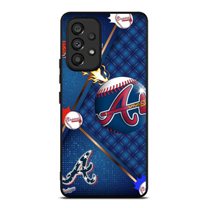 ATLANTA BRAVES LOVE BASEBALL Samsung Galaxy A53 Case Cover