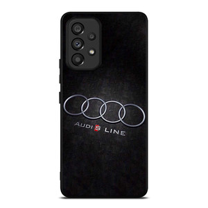 AUDI S LINE CAR EMBLEM Samsung Galaxy A53 Case Cover