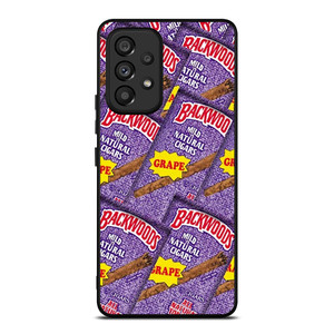 BACKWOODS CIGARS COLLAGE Samsung Galaxy A53 Case Cover