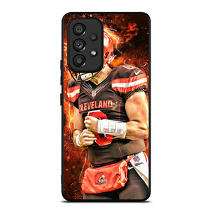 BAKER MAYFIELD CLEVELAND BROWNS NFL 2 Samsung Galaxy A53 Case Cover