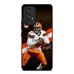 BAKER MAYFIELD CLEVELAND BROWNS NFL Samsung Galaxy A53 Case Cover BAKER MAYFIELD CLEVELAND BROWNS NFL Samsung Galaxy A53 Case Cover