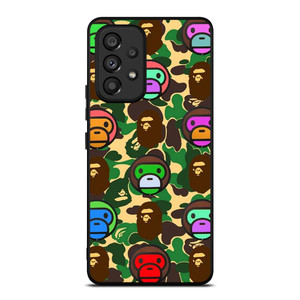 BAPE BABY MILO CAMO Samsung Galaxy A53 Case Cover BAPE BABY MILO CAMO Samsung Galaxy A53 Case Cover