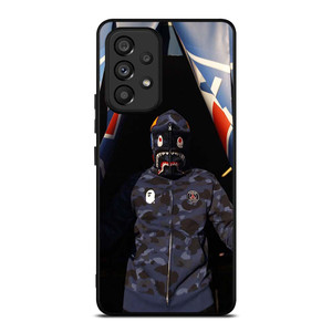 BAPE CAMO SHARK PARIS SAINT GERMAIN Samsung Galaxy A53 Case Cover BAPE CAMO SHARK PARIS SAINT GERMAIN Samsung Galaxy A53 Case Cover