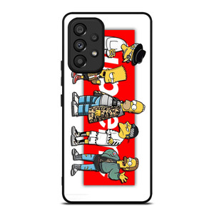 BART SIMPSON X SUPREME LOGO Samsung Galaxy A53 Case Cover