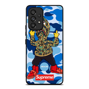 BATHING APE SUPREME SHARK CAMO Samsung Galaxy A53 Case Cover BATHING APE SUPREME SHARK CAMO Samsung Galaxy A53 Case Cover