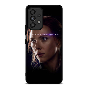 BLACK WIDOW FACE AVENGERS THE FALLEN Samsung Galaxy A53 Case Cover