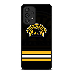 BOSTON BRUINS LOGO STRIPED Samsung Galaxy A53 Case Cover